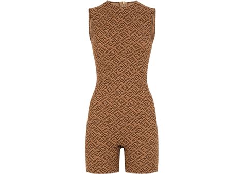 fendi skims mid thigh bodysuit|sleeveless mid thigh bodysuit Fendi.